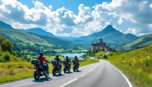 Grande boucle moto Auvergne : paysages uniques et pauses gourmandes à savourer cet automne