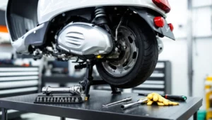 Vespa GTS 300 : entretien essentiel de la roue arrière pour une sécurité optimale dès aujourd’hui
